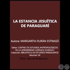 Autor: MARGARITA DURÁN ESTRAGÓ - Cantidad de Obras: 48